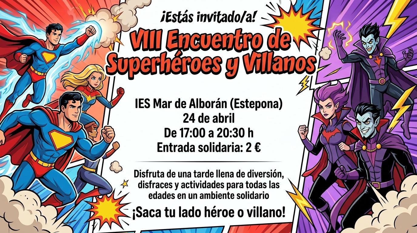 Imagen de la noticia: VIII Encuentro de Superhéroes y Villanos [Actualizado]