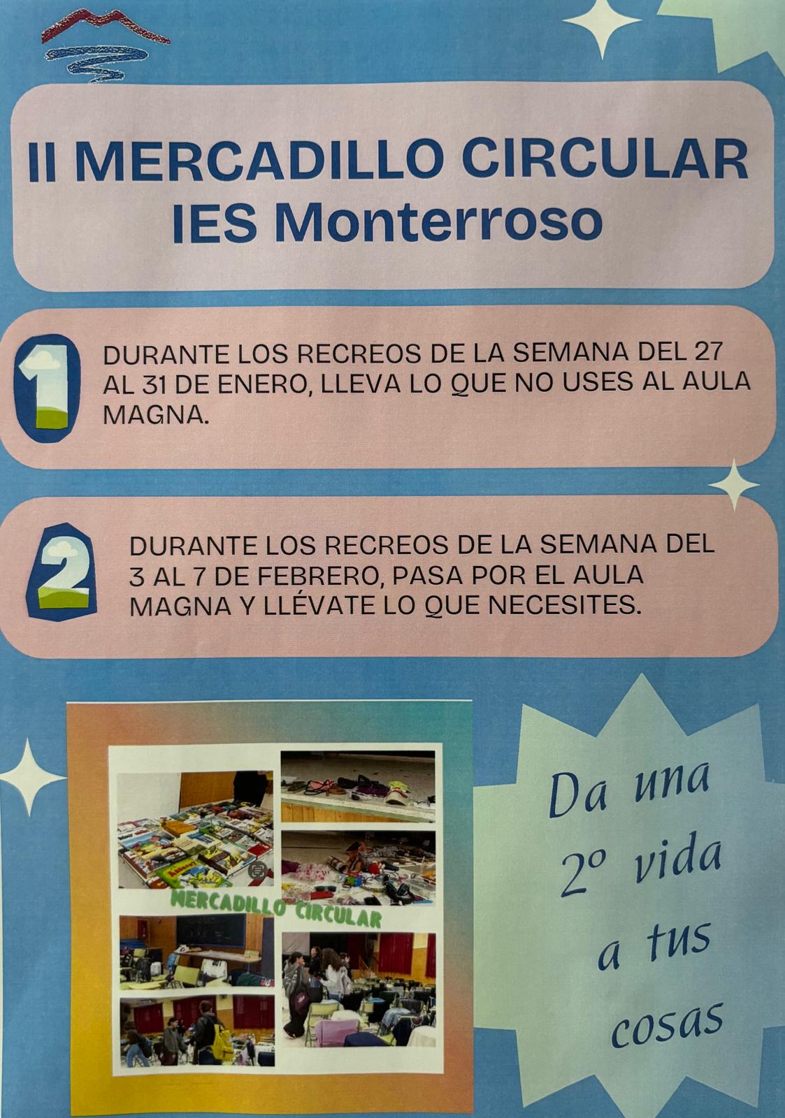 Imagen de la noticia: II Mercadillo Circular en el IES Monterroso