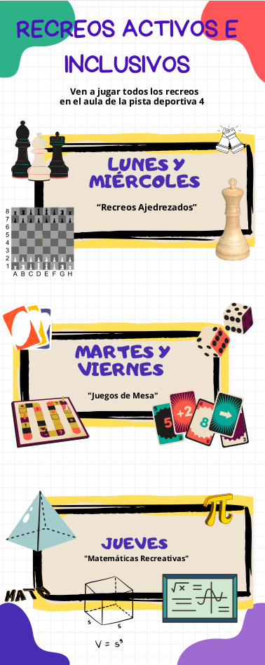 Imagen de la noticia: Recreos Activos e Inclusivos en el IES Monterroso