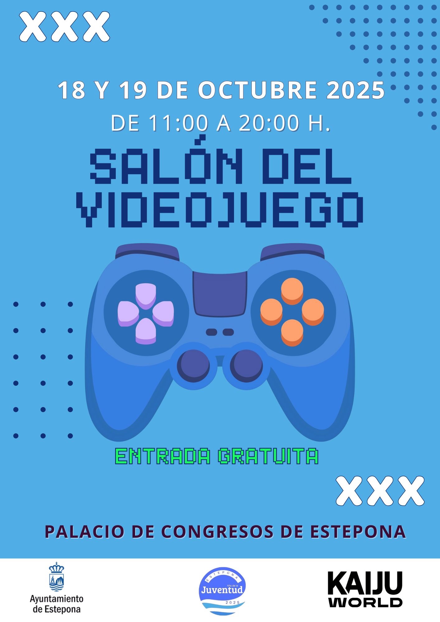 Imagen de la noticia: Salón del videojuego en el Palacio de Congresos (18 y 19 de octubre) [Actualizado]
