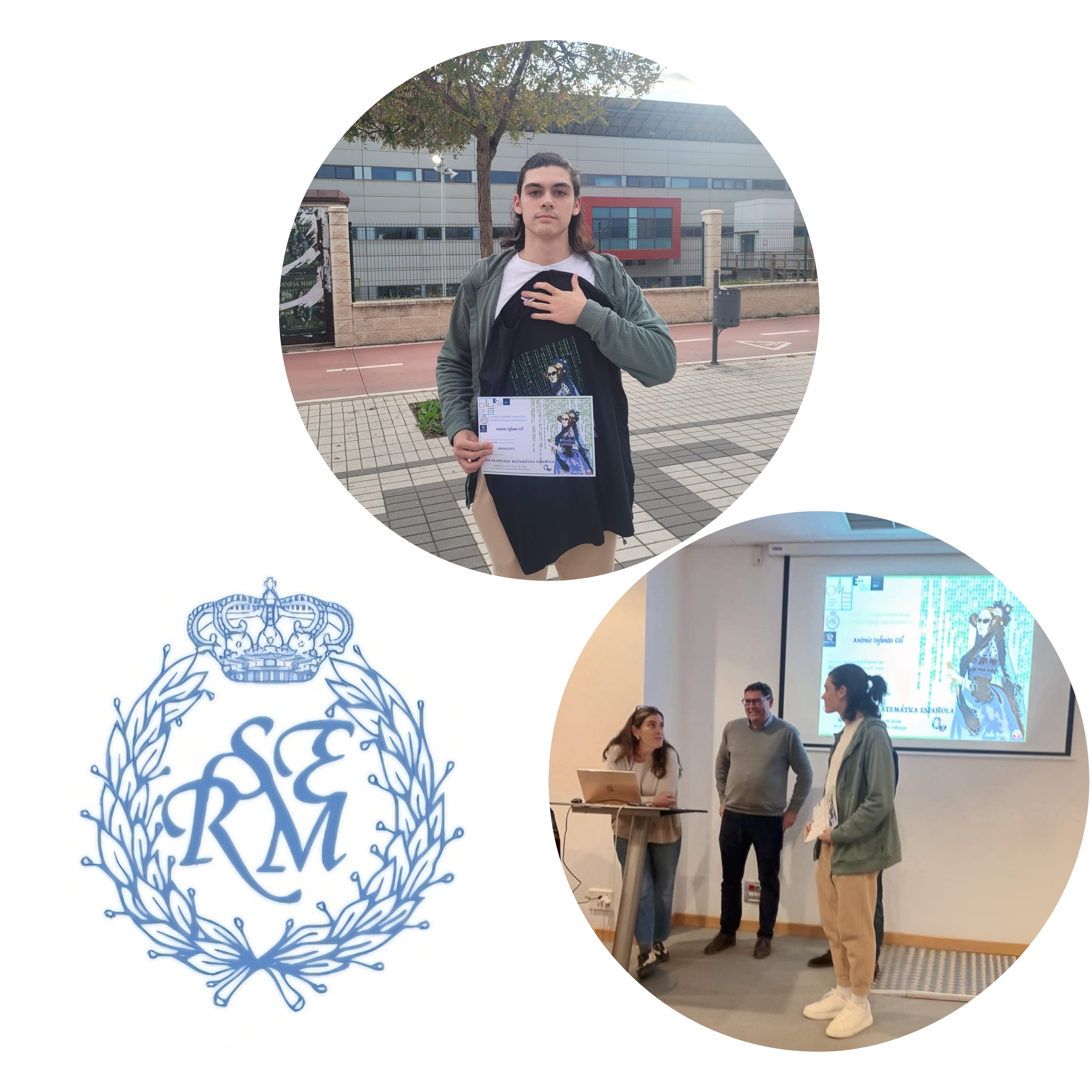 Imagen de la noticia: Antonio Infantes Gil, finalista en la primera fase de la LXII Olimpiada Matemática Española. [Actualizado]