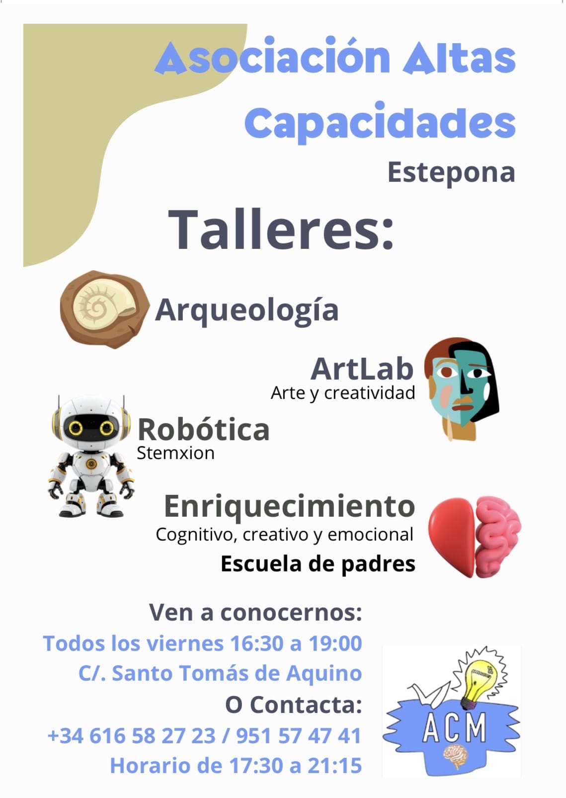 Imagen de la noticia: Asociación de Altas Capacidades de Estepona