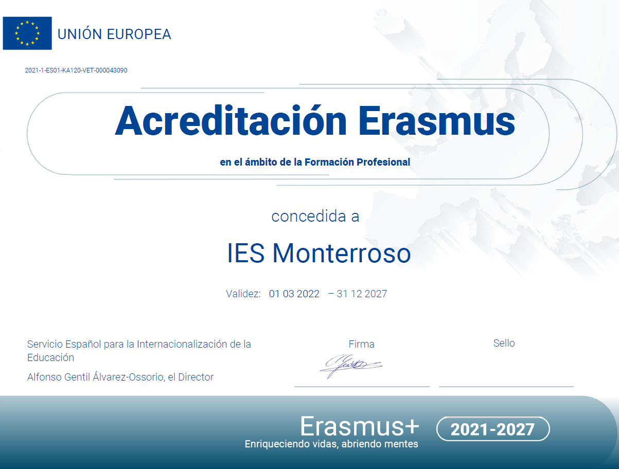 Carta VET Erasmus+ 2021-2027